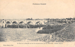 CPA 54 FONTENOY / LE PONT SUR LA MOSELLE EN ETAT DE RECONSTRUCTION - Autres & Non Classés