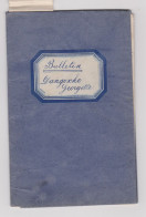 Bulletin Ougree Trixhes Dangosche Guerre 1941 - 1942 - Diplômes & Bulletins Scolaires