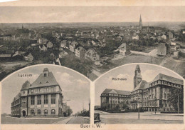 ALLEMAGNE - Ruhr - Lyceum - Rathaus - Vue Générale   - Carte Postale Ancienne - Duisburg