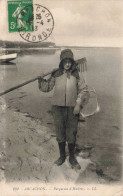 PHOTOGRAPHIE - Arcachon - Parqueuse D'huîtres - Carte Postale Ancienne - Photographie