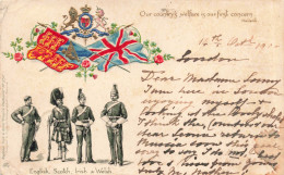 ROYAUME UNI - English - Scotch - Irish - Welsh - Our Country's Welfare Is Our First Concern -  Carte Postale Ancienne - Other & Unclassified