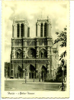 CPSM Dentelée  10.5 X 15 PARIS Notre Dame - Notre Dame De Paris