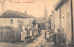 CPA 54 JEZAINVILLE / LA RUE CHAVETREE - Other & Unclassified
