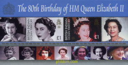 349155 MNH OCEANO INDICO BRITANICO 2006 80 ANIVERSARIO DE ISABEL II - British Indian Ocean Territory (BIOT)