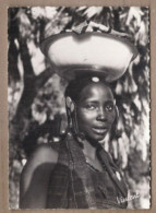 CPSM NIGER - A.O.F. - Type De Femme Du Niger - TB PLAN PORTRAIT Tête Jeune Femme Portant Pot - Niger