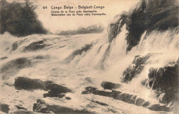 CONGO KINSHASA - Congo Belge - Chute De La Pozo Près De Stanleyville - Carte Postale Ancienne - Belgisch-Kongo