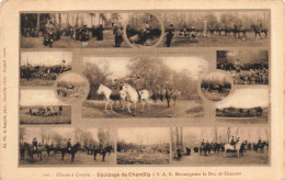 PHOTOGRAPHIE - Chasse à Courre - Equipage De Chantilly à SAR Monseigneur Le Duc De Chartres - Carte Postale Ancienne - Fotografía