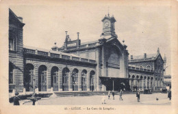 BELGIQUE  - Liège - La Gare De Longdoz - Animé  - Carte Postale Ancienne - Liège