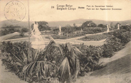 CONGO KINSHASA - Congo Belge - Boma - Parc Du Gouverneur Général - Carte Postale Ancienne - Belgisch-Congo