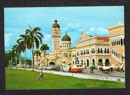 Malaysia - Federal Secretariat KUALA LUMPUR - Secrétariat Fédéral KUALA LUMPUR Très Animé, Voitures D'époque 1975 - Malaysia