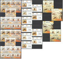 Bu41 Imperf,Perf 2012 Burundi Fauna Insects Honey Bees !!! 12Bl+12Kb Mnh - Abeilles