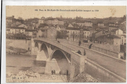 D 42..ST JUST ST RAMBERT SUR LOIRE.  LE PONT - Saint Just Saint Rambert