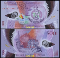 Vanuatu 500 Vatu (2017/2019), Commemorative, Polymer, UNC - Vanuatu