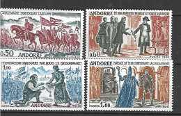 ANDORRE 1963  -1964  CAY YT N° 167 à 170  N** MNH - Sammlungen