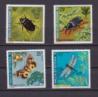 WALLIS ET FUTUNA 1974 TIMBRE N°185/88 NEUF** INSECTES - Ungebraucht