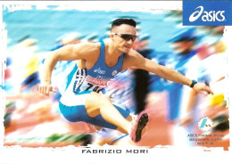 CPM - ATLETICA - ATHLETISME - PHOTO DE FABRIZIO MORI - PUB ASICS - Athlétisme