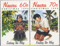 276753 MNH NAURU 1995 NAVIDAD - Nauru