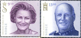 289546 MNH NORUEGA 2012 PERSONALIDADES - Nuevos