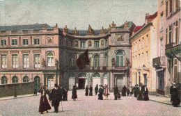 BELGIQUE - Bruxelles - Musée Modernes - Colorisé - Animé - Carte Postale Ancienne - Museums