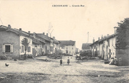 CPA 54 CROISMARE / GRANDE RUE - Autres & Non Classés