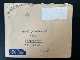 ENVELOPPE LISA / SCHILTIGHEIM 1970 POUR WAYNESBORO USA - 1969 Montgeron – Papel Blanco – Frama/Satas