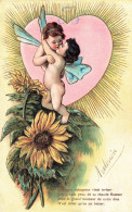 FANTAISIE - Bébé - L'amour Vainqueur Vient Irriser - Carte Postale Ancienne - Neonati