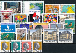 LUXEMBOURG,LUXEMBURG,1994, Mi 1334-1356 ,YT 1284-1306, JAHRGANG KPL , Complete Year + MH, POSTFRISCH - Años Completos