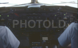 1977 COCKPIT PLANE AIRCRAFT AVION SAUDI ARABIA 35mm DIAPOSITIVE SLIDE NO PHOTO FOTO NB2663 - Diapositives