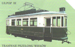 Poland:Used Phonecard, Telekomunikacja Polska S.A., 25 Units, Tram Wagon Lilpop III - Treni
