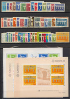 Europa Année 1984 Complète 69 Valeurs + 4 Blocs Feuillet - X X - - Full Years