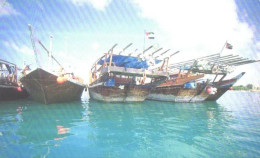 United Arab Emirates:Used Phonecard, 30 Dhs., Traditional Dhows - Boats