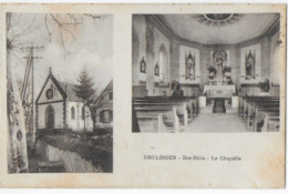 67 DRULINGEN (Bas Rhin) La Chapelle- Circulé 1939 Edit. F. K. S. Ketterer Albert - Drulingen (correspondance Militaire) - Drulingen