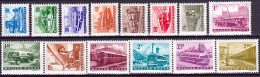 MAGYAR Hongrie Hungary Ungarn 1963: Locomotive Rail Bus Omnibus Ship Plane Michel-N° 1924-1937 ** MNH (Michel 5.00 Euro) - Bussen