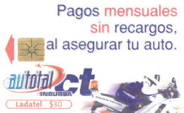 Mexico:Used Phonecard, Telmex, 30 $, Motorbike - Mexique