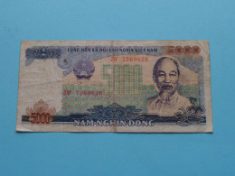 5.000 Dong ( 1987 ) VIET NAM - Nam Nghin Dong ( See Scans ) Circulated ! - Viêt-Nam