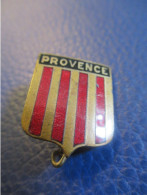 Insigne Ancien/ PROVENCE/ Fabricant ? / Bronze Cloisonné émaillé/ Vers 1930-1950                 INS159 - Andere & Zonder Classificatie
