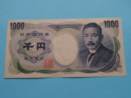 1000 Yen - NIPPON GINKO () Japon / Japan ( See Scans ) UNC ! - Japón