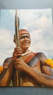 CPSM INDIEN MACURITZA TRIBU MEHINAKU PARC XINGU AMERIQUE BRASIL BRESIL NATIVO AMAZONIE TORSE NU ETHNIQUE CULTURE - America
