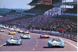 Equipe Matra-Simca MS 670  -  24 Heures Du Mans 1972  -  Pescarolo-Cevert-Beltoise  -  CPM - Le Mans