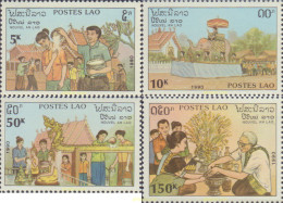 593854 MNH LAOS 1990 AÑO NUEVO - Laos