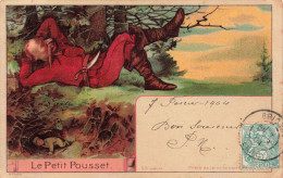 CONTES FABLES LEGENDES - Le Petit Pousset - Carte Postale Ancienne - Märchen, Sagen & Legenden