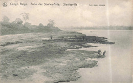 CONGO KINSHASA - Congo Belge - Zone Des Stanley Falls - Les Eaux Basses - Carte Postale Ancienne - Congo Belga