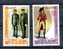 Islandia Serie Nº Yvert 954/55 ** MILITAR (MILITARY) - Neufs