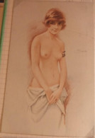 Cpa Illustrateur Signée Suz MEUNIER, Les Seins De Marbre, érotique, Seins Nus éd L-E Série 29, Non écrite - Meunier, S.