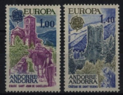 N° 261 Et N° 262 D'Andorre - X X - ( E 249 ) - 1977