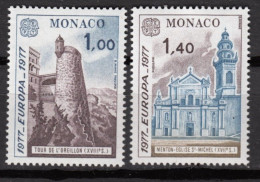 N° 1101 Et N° 1102 De Monaco - X X - ( E 517 ) - 1977