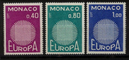 Du N° 819 Au N° 821 De Monaco - X X - ( E 97 ) - 1970