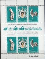 NOUVELLES HEBRIDES - 25e Anniversaire De L'accession Au Trône D'Elisabeth II B - Blocks & Sheetlets