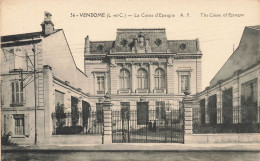 Vendôme * Façade La Banque Caisse D'épargne * Banco Bank - Vendome