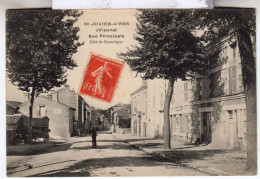 DEPT 86 / SAINT JULIEN L'ARS - RUE PRINCIPALE - 1907 - Saint Julien L'Ars